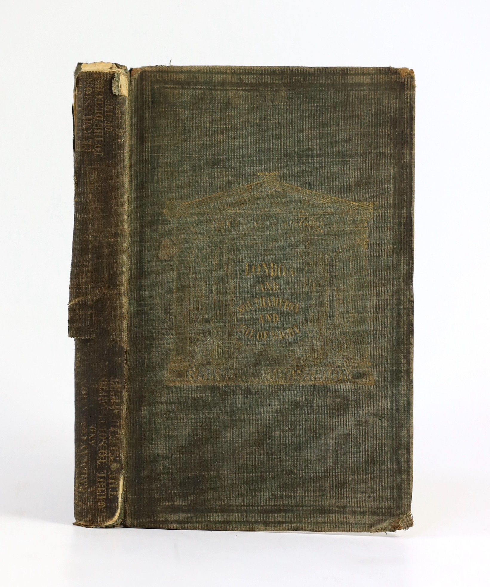 HANTS: Freeling, Arthur - The London and Southampton Railway Companion, containing a complete description of everything worthy of attention on the line ... with guides to Southampton and the Isle of Wight ... folded and